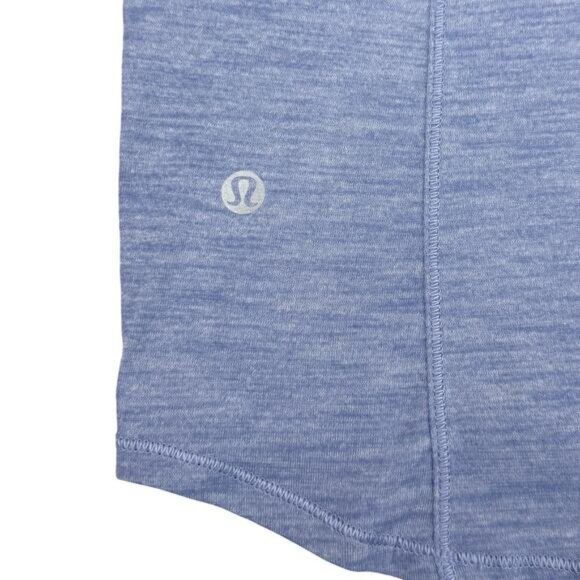 Lululemon Our Sport Tank Light Luon In Heathered Peri Purple Size 4 - Picture 8 of 9